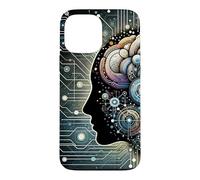 Artificial Intelligence Technology for Techie Cool AI Case for iPhone 13 Pro Max