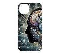 Artificial Intelligence Technology for Techie Cool AI Case for iPhone 14 Plus
