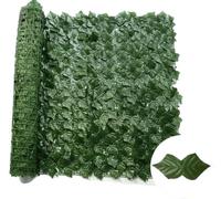 Artificial Ivy - 100x300cm Green Leaf Fence Decoration for Home, Garden, Balcony - Faux Plant Hedge for Outdoor Privacy and Aesthetic Enhancement