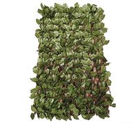 Artificial Ivy Decorative Fence, Artificial Simulated Leaf Fence, Hedges Fence Garden Obstruction, Balcony Fence Net Green Plant for Courtyard Balcony