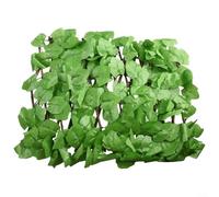 Artificial Ivy Fence Screen, Adjustable Simulated Leaf Fence with Mesh Backing for Fences, Balconies, and Garden Walls(#2)