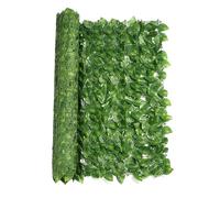 Artificial Ivy Fence Screening, Artificial Garden Screening Fence Privacy Hedge Screen Expanding Trellis, Expandable Faux Privacy Fence for Garden, Balcony
