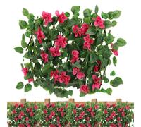 Artificial Ivy Fence Screening, Garden Screening Privacy Hedge Screen Expanding Trellis, Expandable Faux for Garden, Balcony, Panels Tacery, Privacy Fence Screen Artificial Hedge Screening