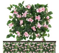 Artificial Ivy Fence Screening, Garden Screening Privacy Hedge Screen Expanding Trellis, Expandable Faux for Garden, Balcony, Panels Tacery, Privacy Fence Screen Artificial Hedge Screening