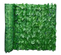 Artificial Ivy Fence Screening,Trellis with Artificial Leaves,Garden Screening,Expanding Trellis Fence Artificial Trellis for Fence Backyard Patio Fake Grass Wall Decor Balcony,Outdoor,Panels