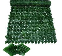 Artificial Ivy for Balcony Decoration - 50 x 200 cm - Synthetic Plant for Enhanced Privacy and Aesthetic Appeal - Ideal Outdoor Decor