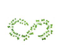 Artificial Ivy Ghirland, Leaves - Aesthetic Resistance Aesthetic Ghirland by Artificial Easy to Assemble for the Green Wall at AP | 7.2 -FOOT Artificial Garland
