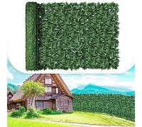 Artificial Ivy Leaf Privacy Fence Roll 2m x 4m Lush Greenery Wall Decor for Outdoor Garden Landscaping Durable Artificial Vine for Privacy Screen and Decoration