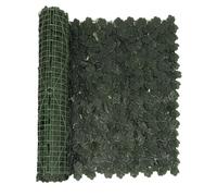 Artificial Ivy Privacy Fence 0.5m X 2m, Garden Screening UV Protected Artificial Hedge Roll Screen and Fence Roll with Faux Vine Leafs Decoration for Outdoor Garden Wall