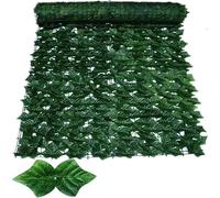 Artificial Ivy Privacy Fence, 100 x 300 cm - Green Leaf Hedge for Home, Garden, Balcony & Outdoor Decor - Faux Plant for Instant Privacy & Aesthetic Appeal