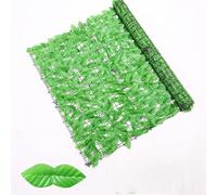 Artificial Ivy Privacy Fence - Green Leaf Roll, Detive Hedging Panel for Balcony & Garden, Faux Ivy Trellis Wall Covering, Perfect Greenery for Outdoor Spaces