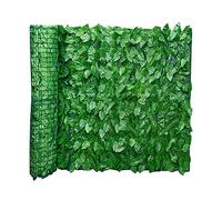 Artificial Ivy Privacy Fence Screen 0.5Mx1M Decorative Fence Artificial Faux Ivy Hedge Privacy Screen Faux Hedge Panels Greenery Vines for Outdoor Patio Balcony Garden Wall