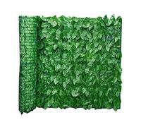 Artificial Ivy Privacy Fence Screen, Artificial Hedges Fence, Garden Privacy Screening Wall Panel Vine Leaf Decoration (A-0.5x3m)