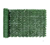 Artificial Ivy Privacy Fence Screen - Expandable Faux Leaf Trellis Panel with UV Resistant Greenery - Outdoor Garden Wall Panel for Balcony, Patio, Fence, or Indoor Privacy Decor (1m x 3m) (1)