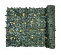 Artificial Ivy Privacy Screen for Fence | 3 Meters Decorative Aesthetic Background - Balcony Privacy Screen | for Patio, Balcony, Garden, Porch, Apartment, Backyard, Ex