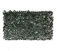 Artificial Ivy Screening on Willow Trellis 2M Hight x 1M Wirth Fence Hedge Maple Leaf Expanding Garden Cover Wooden
