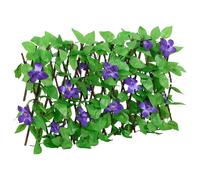 Artificial Ivy Trellis Expandable Garden Privacy Fence Screen Green vidaXL