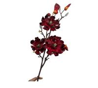 Artificial Large Magnolia Branch Multi-Head Fake Flowers for Wedding Table