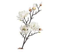 Artificial Large Magnolia Branch Multi-Head Fake Flowers for Wedding Table