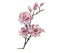 Artificial Large Magnolia Branch Multi-Head Fake Flowers for Wedding Table