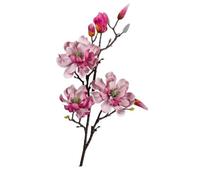 Artificial Large Magnolia Branch Multi-Head Fake Flowers for Wedding Table