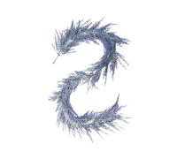 Artificial Lavender Wreath - 6Ft Reusable Floral Centerpiece for Elegant Decoration, Realistic Purple Flower Design with Flexible Vine, Artificial Flower Garland for Christmas and Wedding Décor