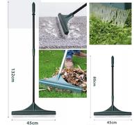 Artificial Lawn Garden Grass Carpet Brush Broom Leaf Rake Remove