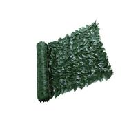 Artificial Leaf Fence Green Silk Flower Bendable Balcony Courtyard Decor