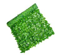 Artificial Leaf Fence Net Plastic Green Lifelike Outdoor Decor