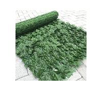 Artificial Leaf Fence, Privacy Screen Panel, Curved Flexible Polyester Leaf With Zip Ties For Covering Garden Walls(1x6m)