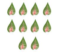 Artificial Leaf Fish Tanks Aquarium Decors With Resting Leaf Fish Habitat Ornament For Home And Office Artificial Aquarium Plant Realistic