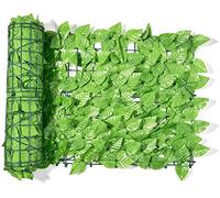 Artificial Leaf Privacy Fence Screen100x250cm Decorative Backdrop for Home Balcony & GardenUV Resistant Easy to Install Lush Greenery for Outdoor Protection