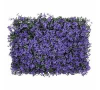 Artificial Leaf Privacy Screen Purple Pack of 24 40 x 60 cm Polyethylene Fence for Garden, Patio and Flower Bed, Flexible Hedge for More Privacy and Natural Outdoor Decoration