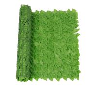 Artificial Leaf Screen- Green Hedge Panels Roll Rattan Trellis with Fake Screens Privacy Garden Decorative Fences For The Garden