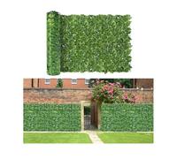 Artificial Leaf Screening Artificial Leaf Privacy Fence Screen Plastic Privacy Screening Garden Fence,Garden Screening Decoration for Outdoor,Wall Landscaping Garden Fence