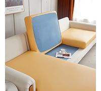 Artificial Leather Sofa Cushion Cover with High Elasticity Waterproof and Oil Resistant Protection