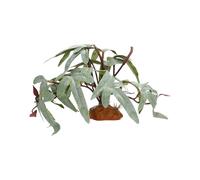 Artificial Leaves - Fake Plants | Fake Vines, Fake Plants for Reptiles | Fake Vegetation Water Decoration | Turtle Tank Greenery Decor - for Freshwater Aquatic Fish Turtle Bet