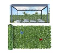 Artificial Leaves Fence Artificial Ivy Privacy Fence Screen, Outdoor Decoration, Protects Privacy, Beautifies the Yard, Adds a Touch of Greenery and Freshness, Easy to Install, Sturdy and Durable wlij