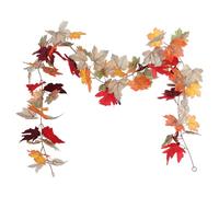 Artificial Leaves Garland Fall Leaf with Hanging Vine 5.74ft Maple