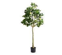 Artificial Lemon Tree Potted Plant Home Decoration