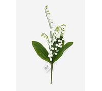 Artificial Lily of the Valley White Flower Spray x 34cm