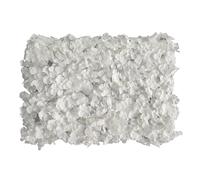 Artificial Living Wall Panels, 1pc Artificial Flower Wall Panel Backdrop Wedding Decoration Mariage Birthday(White Hydrangea)
