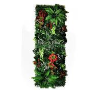 Artificial Living Wall Panels, Home Decoration Artificial Plant Lawn Grass Green Fake Wall Garden(10)
