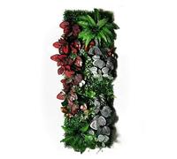 Artificial Living Wall Panels, Home Decoration Artificial Plant Lawn Grass Green Fake Wall Garden(11)