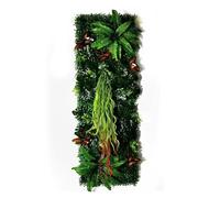 Artificial Living Wall Panels, Home Decoration Artificial Plant Lawn Grass Green Fake Wall Garden(13)