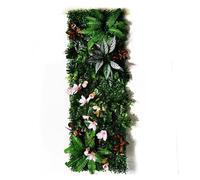 Artificial Living Wall Panels, Home Decoration Artificial Plant Lawn Grass Green Fake Wall Garden(8)