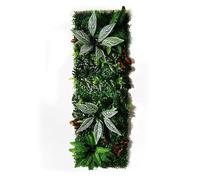 Artificial Living Wall Panels, Home Decoration Artificial Plant Lawn Grass Green Fake Wall Garden(9)