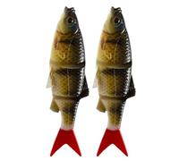 Artificial Lures, 2 Pieces Simulated Baits | Imitation Baits - for Saltwater Freshwater Ice Shoreline Camp Night Pond Kayak Trout Catfish Crappie