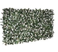 Artificial Maple Leaf Fence Screen - 1m x 2m Expandable Trellis Privacy Panel with Faux Green Foliage - Outdoor Indoor Decorative Garden Screening for Balcony, Patio, Fence, Wall & UV Protection (4)