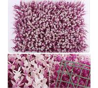 Artificial Mat Grass Lawn Wall Hedge Fence Leaf Panel Home Wedding Decor For Garden Hedge Balcony Outdoor Decoration